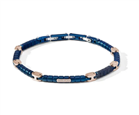 Bracciale Comete Uomo Module in Acciaio Diamante 0.025 Ct UBR 1158 - UBR 1158